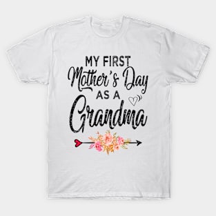 my first mothers day as grandma T-Shirt